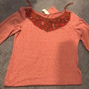 Free people asymmetrical hem shirt/dress